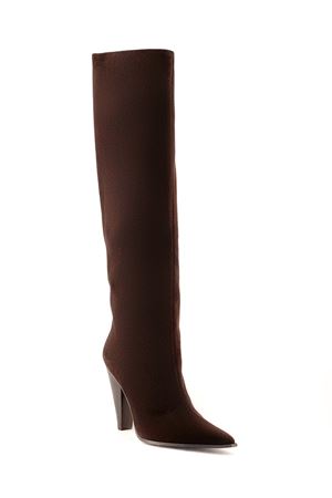 Brown suede Uriel high boot ROBERTO FESTA | URIELMORO
